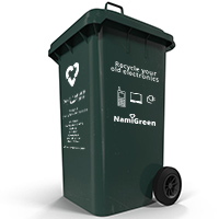 e-waste collection bin